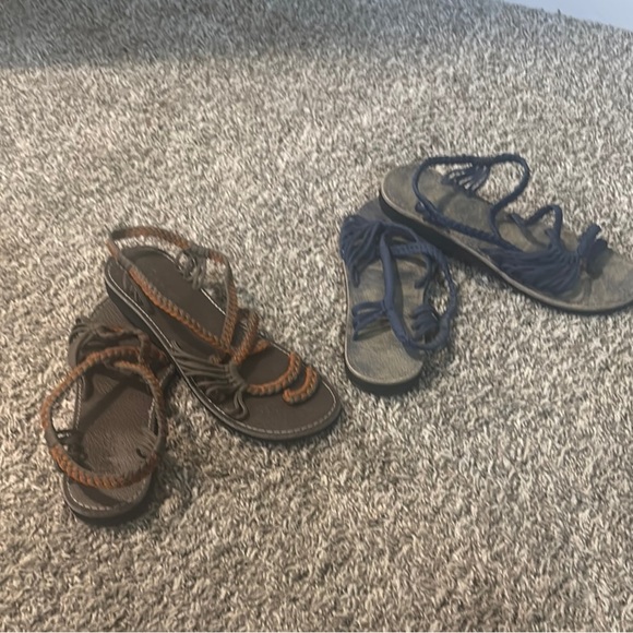 PLAKA BUNDLE Chic Women's Sandals with Braided Straps - Picture 1 of 10